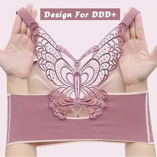 💥Buy 1 get 1 free - Butterfly Embroidery Wire-free Bra - naotstore