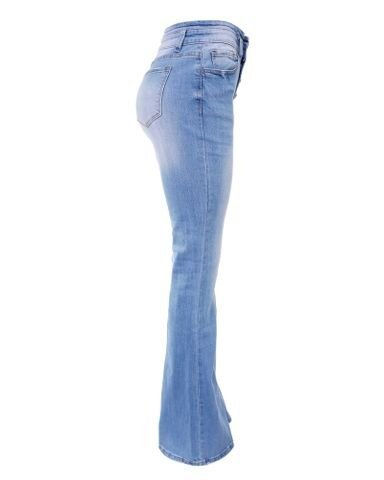 🔥Last day! 💥Special sale - 90s Vintage Button Fly High Waist Flare Leg Jeans