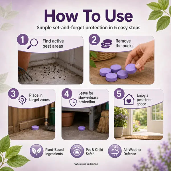 💥Limited time offer: 55% off🐀Natural scented rodent repellent tablets