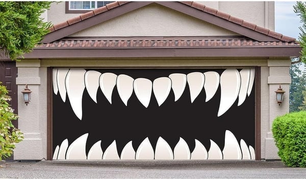 🔥Last day! 💥Special sale - Halloween Garage Door Decoration