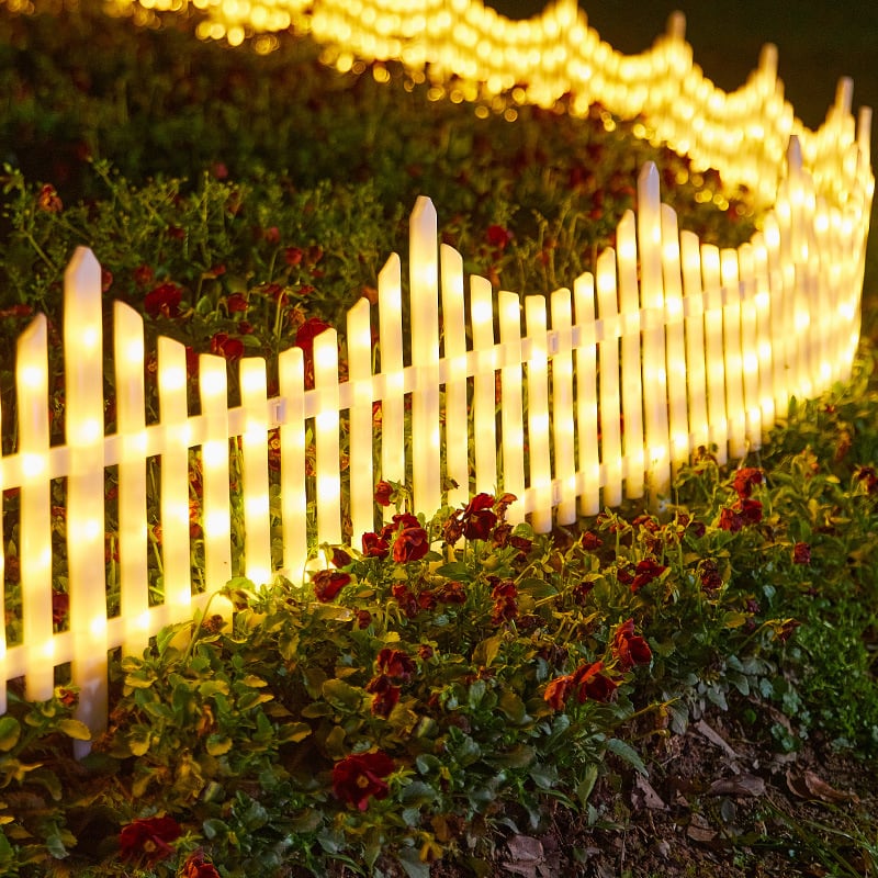 🎁💐Last Day!-55% OFF🔥Wave solar LED lighting garden fence - naotstore