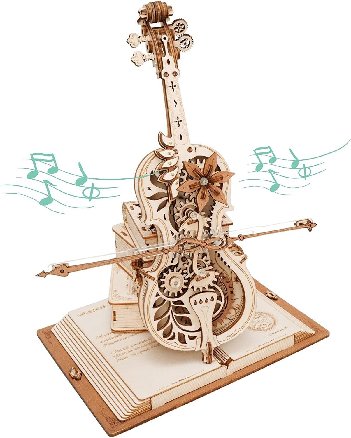 🔥Last day! 💥Special sale - DIY Wooden Cello, Self Playing Musical Instrument, Magic Music Box, Cool Gift Ideas - naotstore