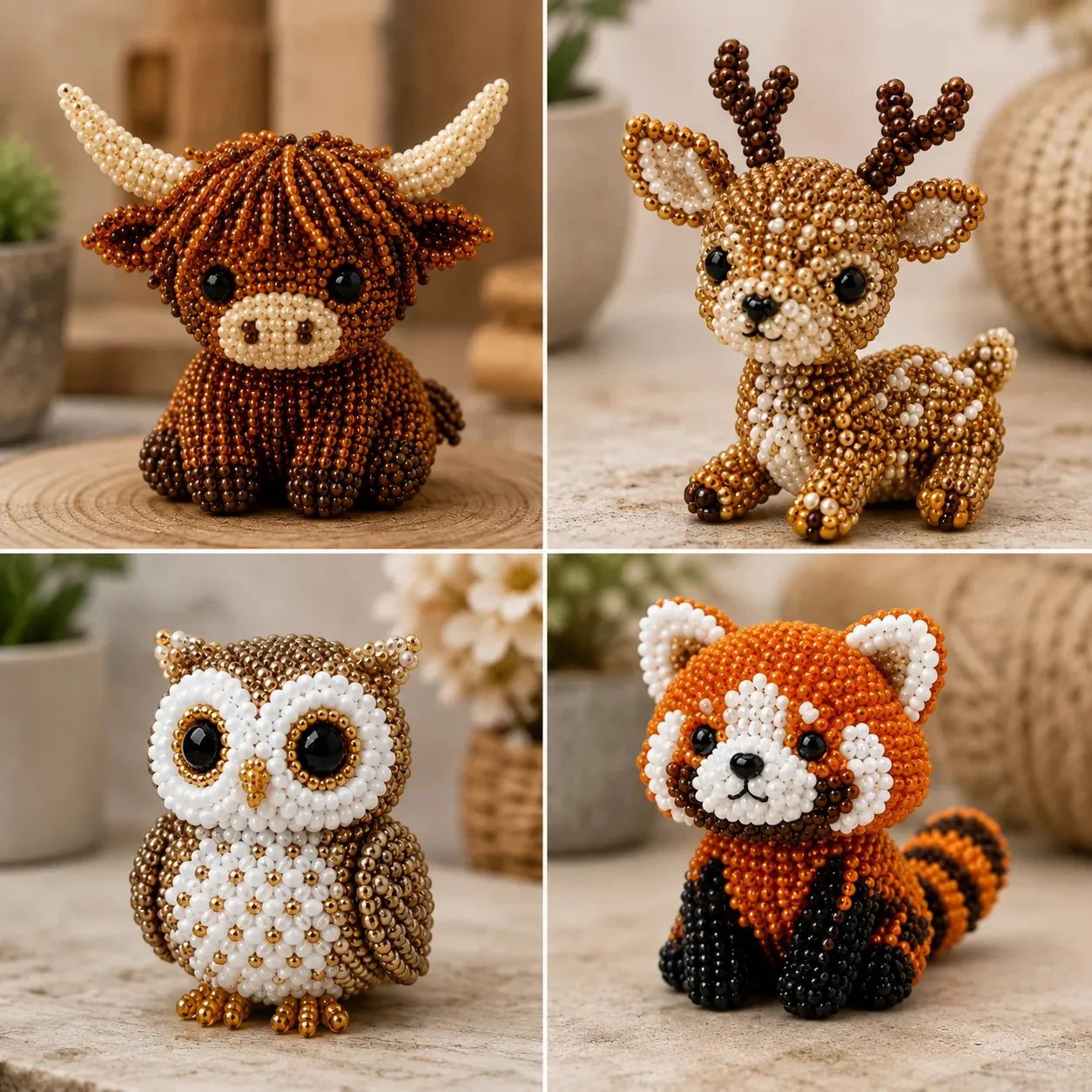 ✨Hot Selling! DIY Mini 3D Animal Beading Set