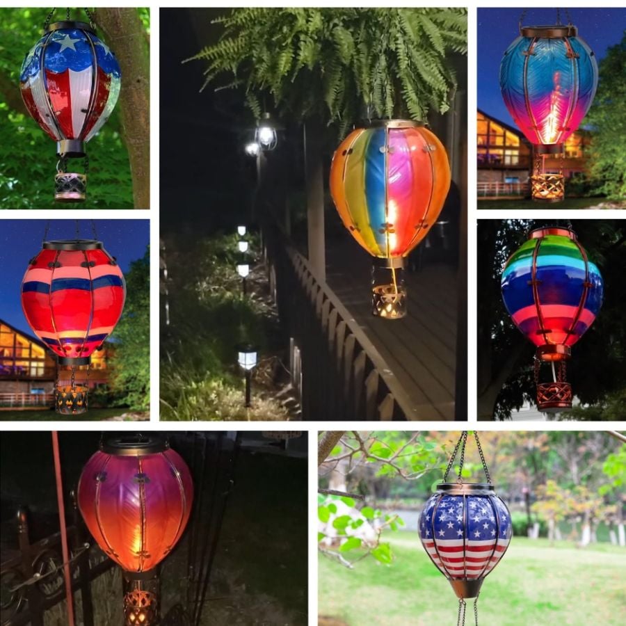 💖Last day! 💥Special sale - Hot Air Balloon Solar Lantern - naotstore