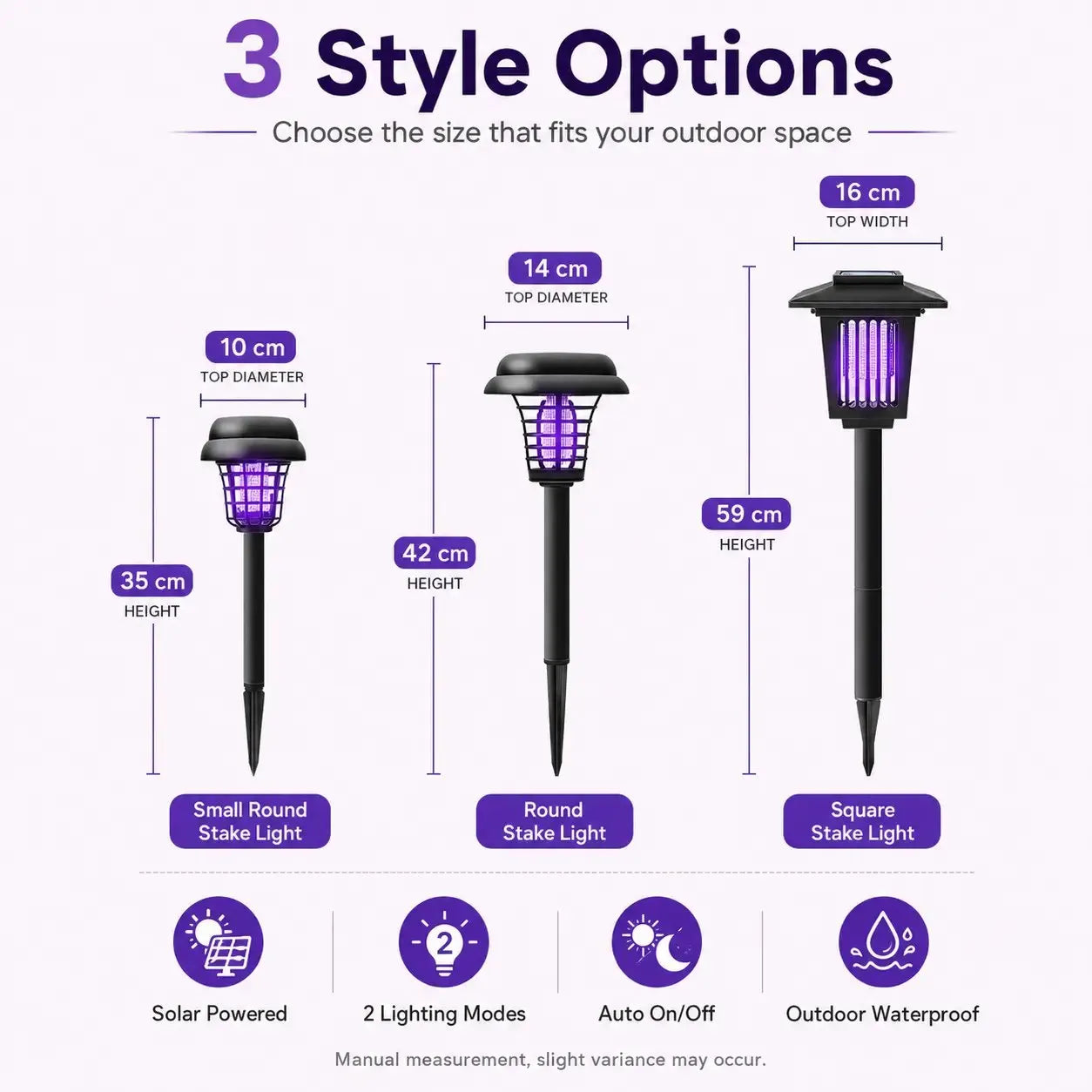 ☀️🦟Outdoor solar-powered UV mosquito killer lamp