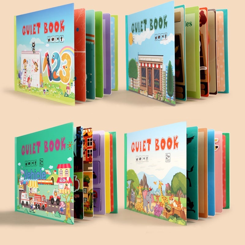 🔥Last day! 💥Special sale - Sank Busy Book for Child to Develop Learning Skills