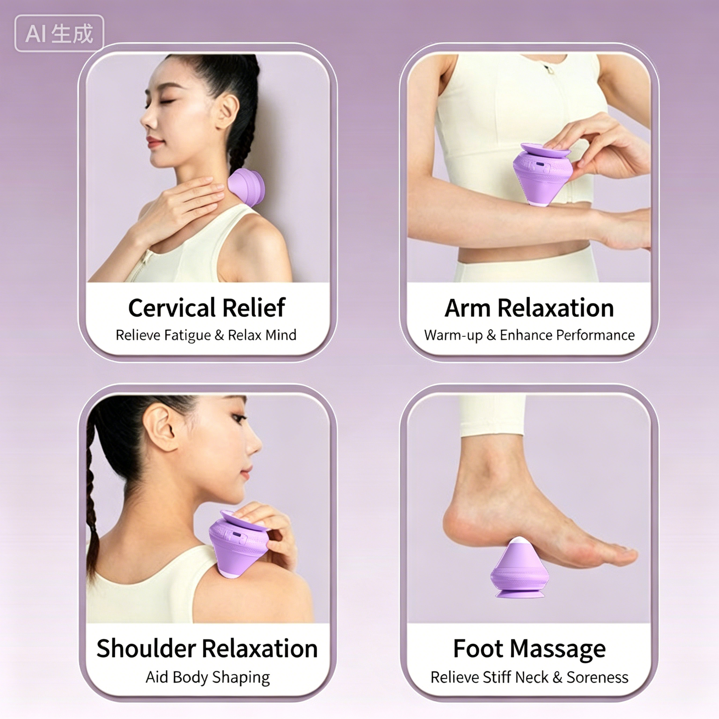 Rechargeable Vibration Deep Tissue Fascia Massage Ball
