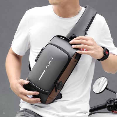 🔥Last day! 💥Special sale - USB charging sport sling  Anti-theft shoulder bag - naotstore