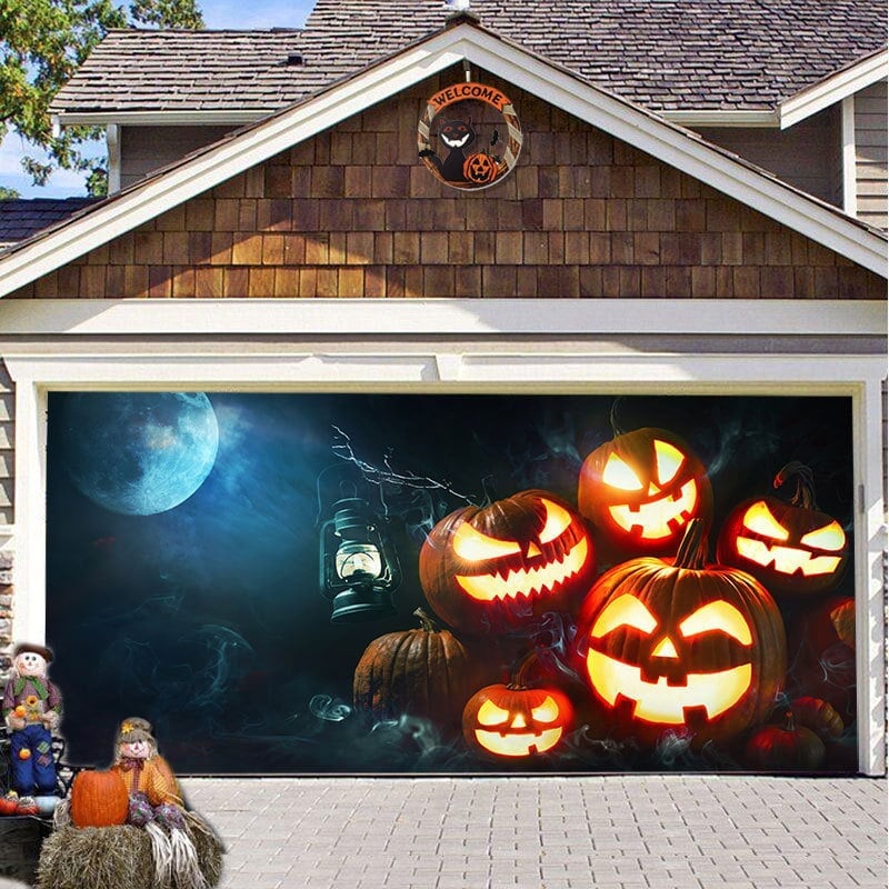 🔥Last day! 💥Special sale - Halloween Garage Door Decoration