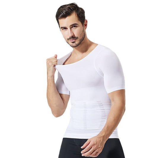 🔥Hottest items of the month - Men Body Toning Shaper T-Shirt - naotstore