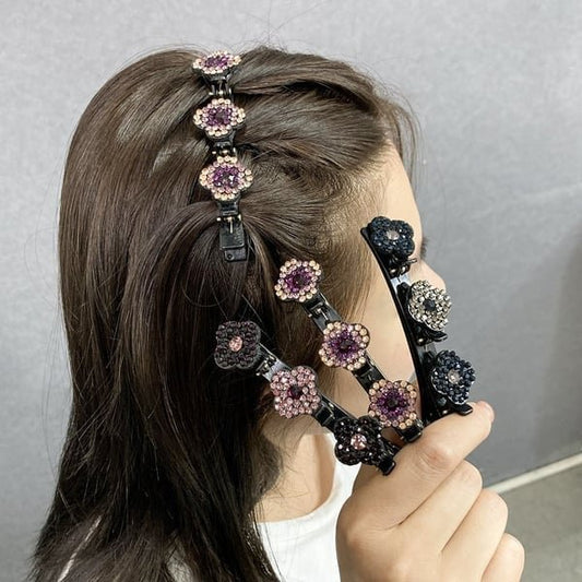 💥This week's specials - Shiny Crystal Braided Hair Clip - naotstore