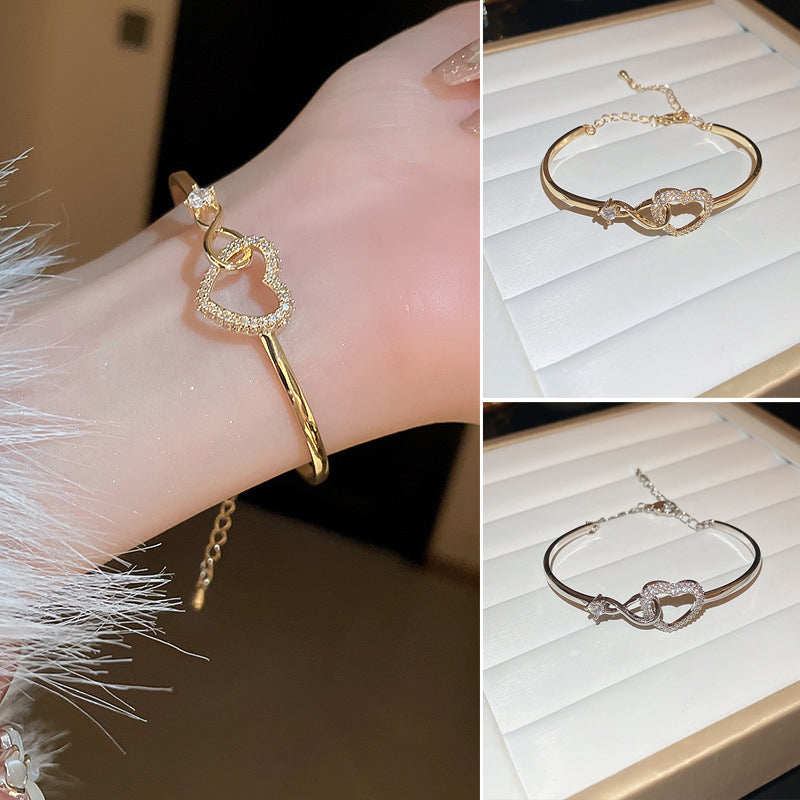 🔥Last day! 💥Special sale - Always In My Heart - Infinity Heart Bracelet - naotstore