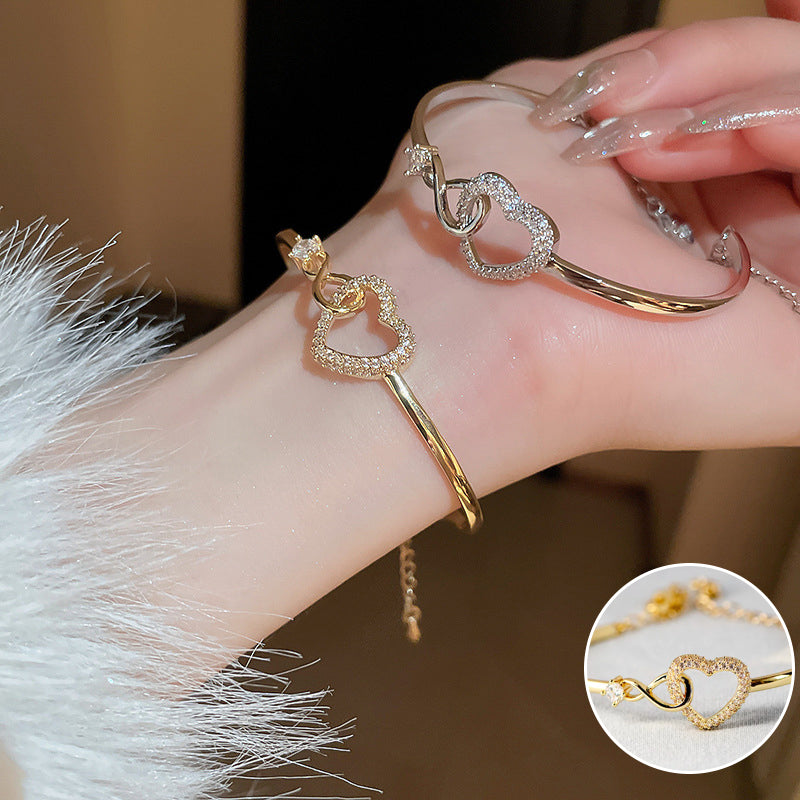 🔥Last day! 💥Special sale - Always In My Heart - Infinity Heart Bracelet - naotstore