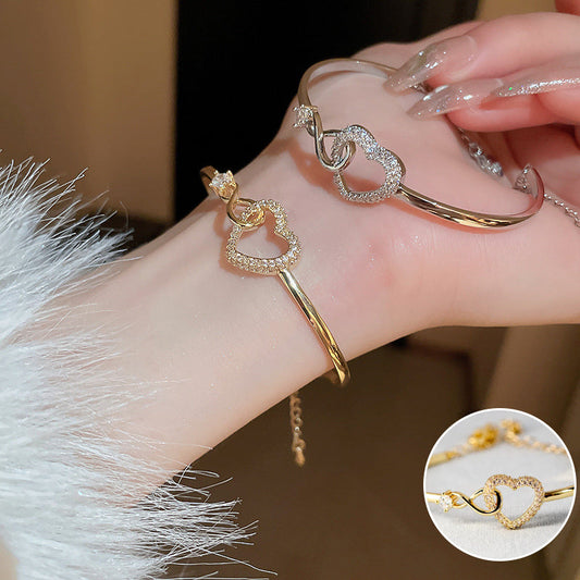 🔥Last day! 💥Special sale - Always In My Heart - Infinity Heart Bracelet - naotstore