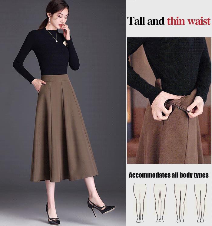 💥This month's hottest items - High-Waisted Slimming Umbrella Skirt - naotstore