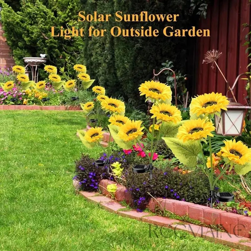 A must-have for Instagram-worthy gardens 🌻 Upgraded solar-powered sunflower light
